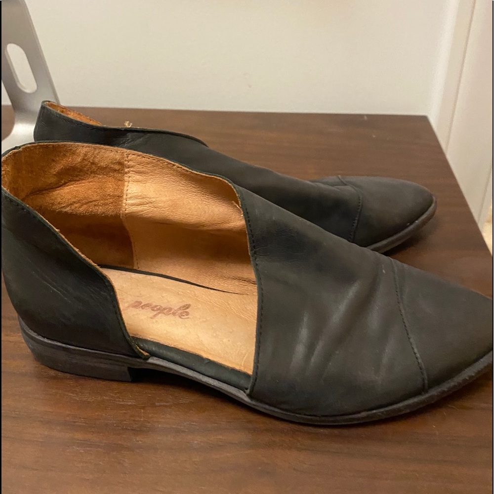 Free People cut-out booties